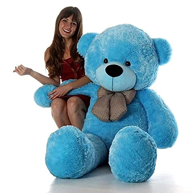 Pair store Friendly Ultra Soft 3 Feet Teddy Bear for Kids, Lovable Huggable Cute Soft Giant Teddy Bear for Girlfriends/Wife/Kids/Husband - (Pink, 85 cm)