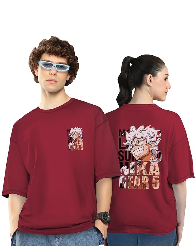 Couple T-Shirts Cotton | Oversized Tshirt for Men Women Love (Set of 2 | Regular Fit | OSHS CT2)